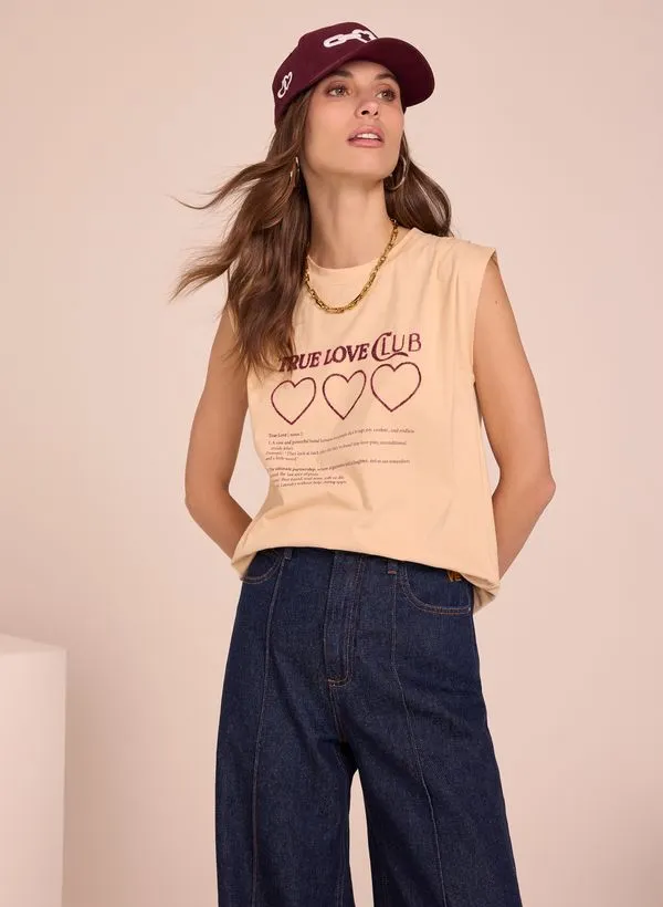 Blusa Le Lis Self Love Club Feminina GG