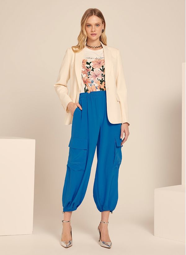Calça Le Lis Vic Seda Feminina 38