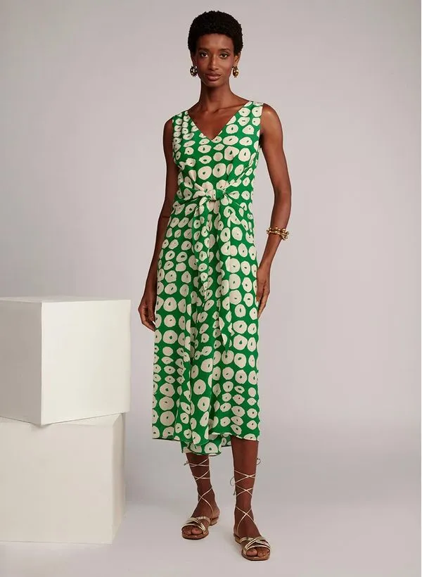 Vestido Le Lis e BDLN Greta Seda Feminino 40