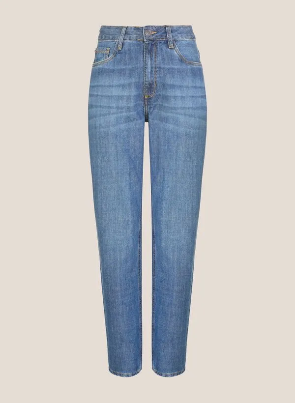 Calça Jeans Mom Dudalina Feminina 42