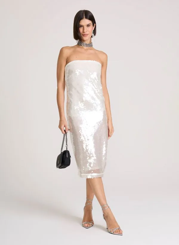 Vestido Justo Cleo John John Feminino G