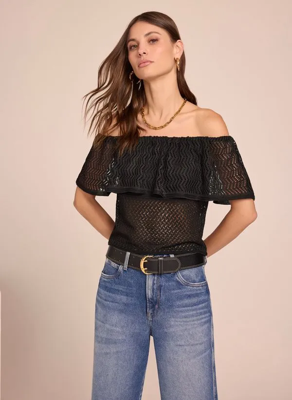 Blusa Le Lis Beta Tricot Feminina PP