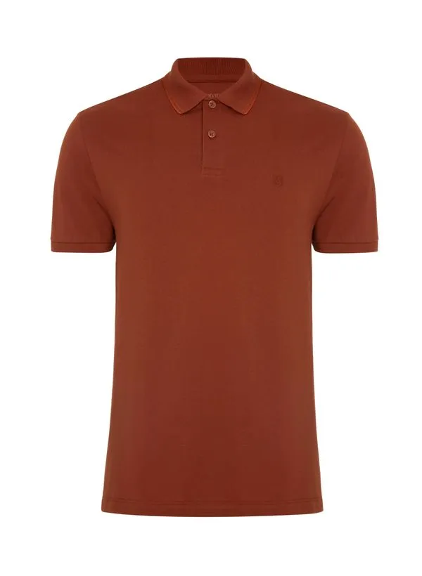 Polo Slim Fit Básica Moda Masculina Individual PP