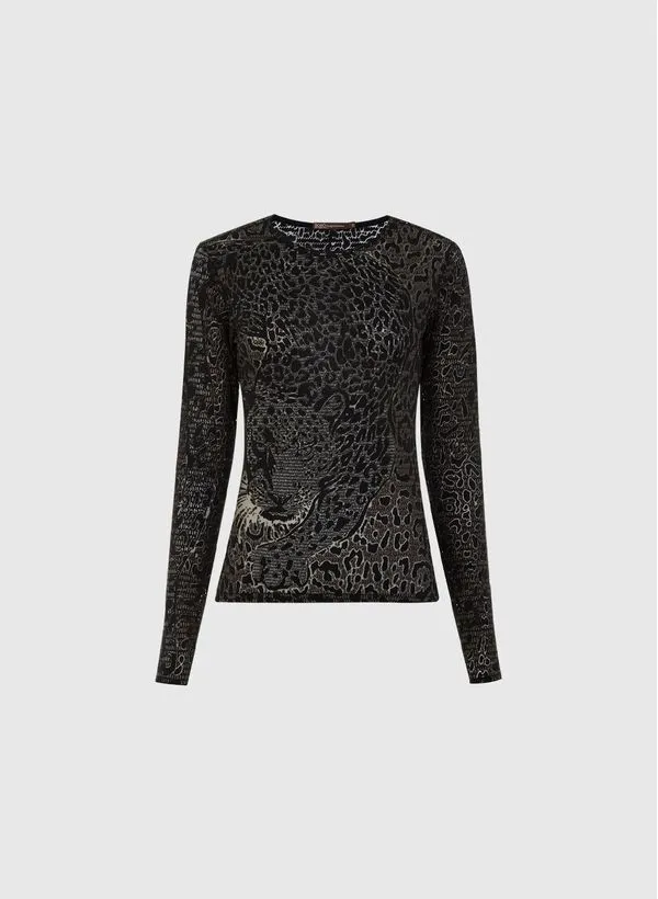 Blusa Devore Panther Bo.Bô Feminino GG