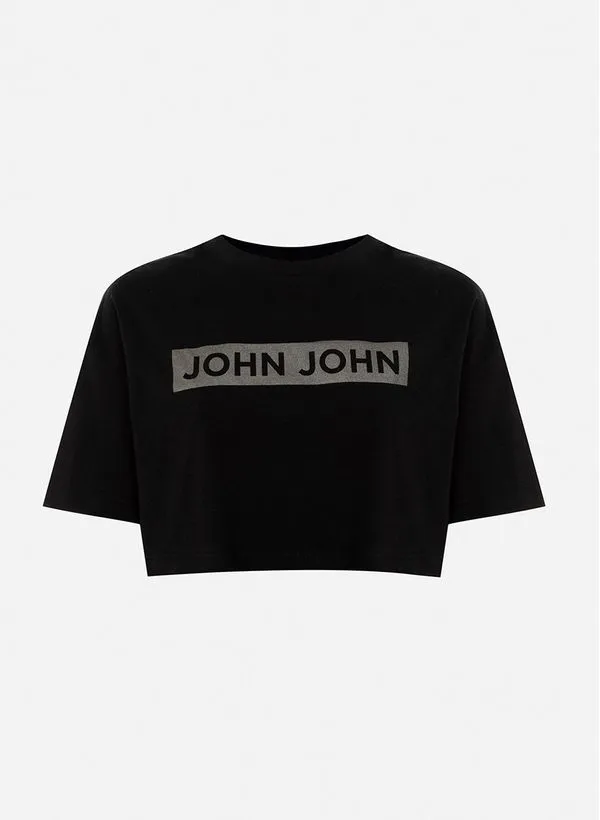 Camiseta Band Black John John Feminina M