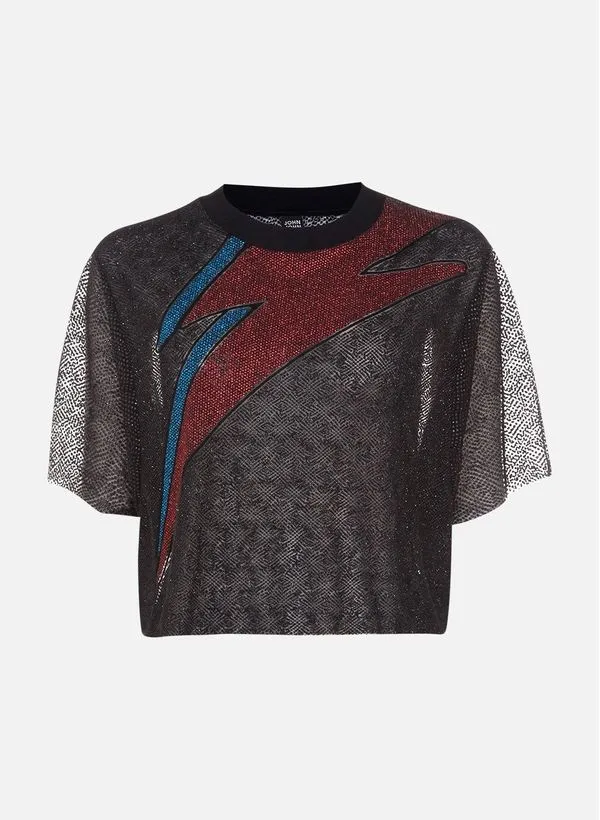 Camiseta Ampla Alladin Sane John John Feminina PP