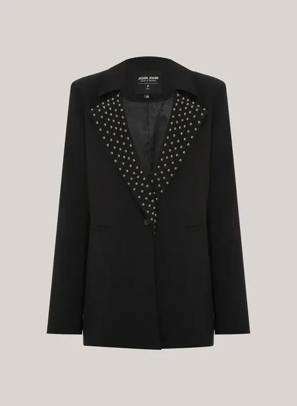 Blazer Reto Rivet John John Feminino P