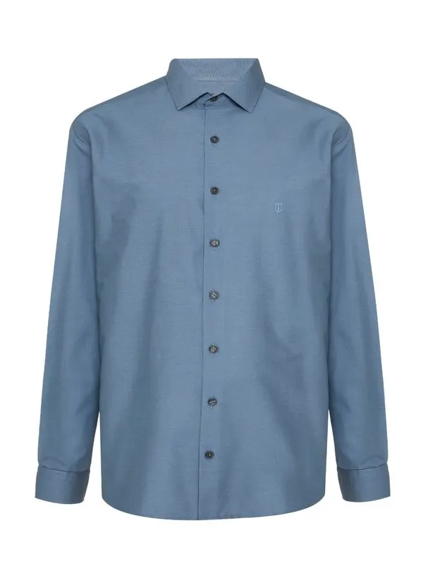 Camisa Comfot Fit Lisa Color Masculina Individual 3
