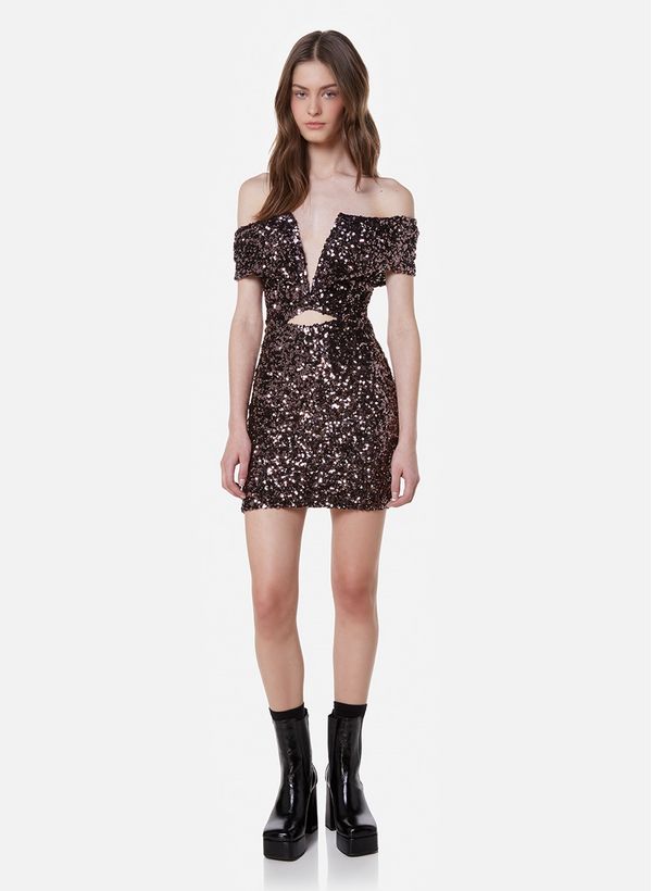 Vestido Justo Doris John John Feminino GG