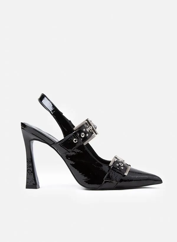 Scarpin Riviera Black John John Feminino 37