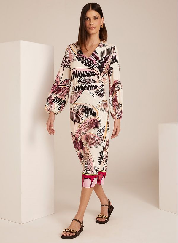 Vestido Le Lis e Filipe Jardim Cristiana Fluido Feminino 40