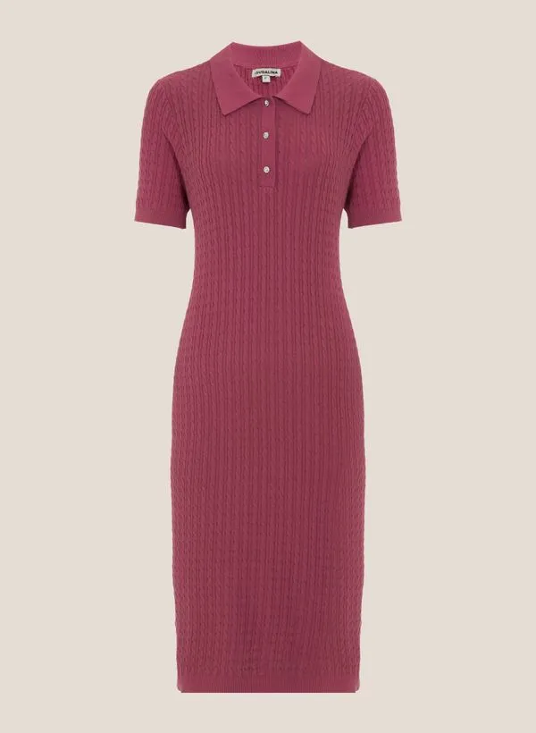 Vestido Tricot Polo Bella Dudalina Feminina GG