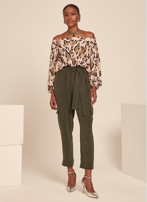 Blusa Le Lis Erica Seda Feminina 50