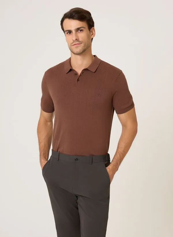 Polo Tricot Cotton Dudalina Masculina P