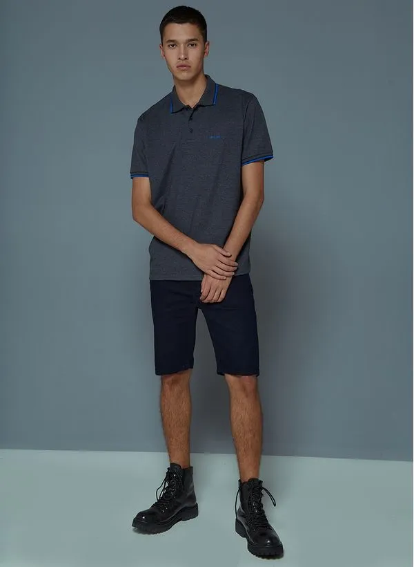 Bermuda Jeans Reta Clássica Colmar John John Masculina 36