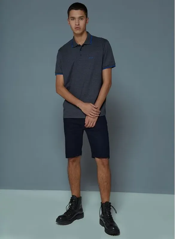 Bermuda Jeans Reta Clássica Colmar John John Masculina 36