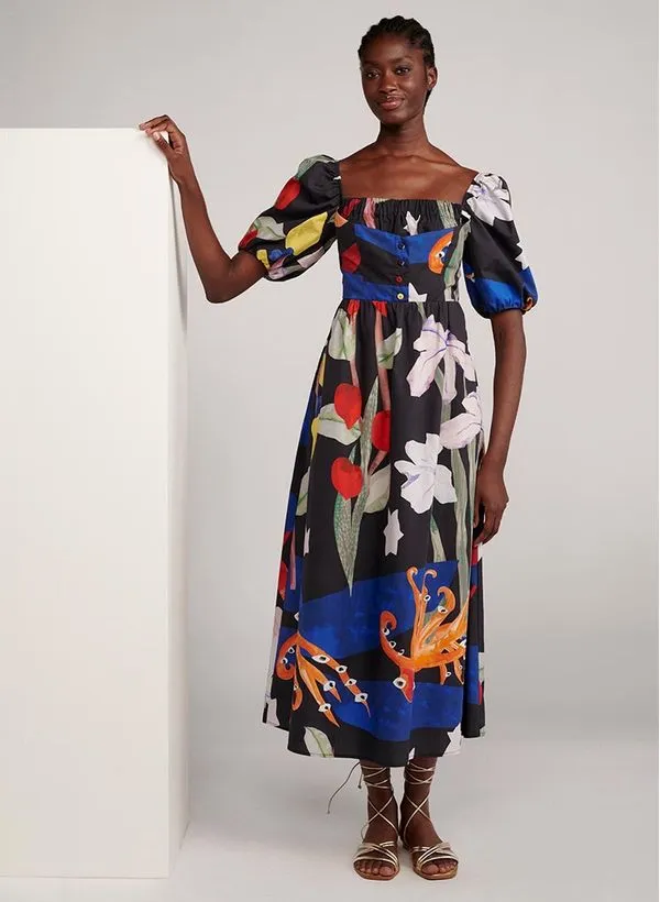 Vestido Le Lis e BDLN Ceci Midi Feminino 34