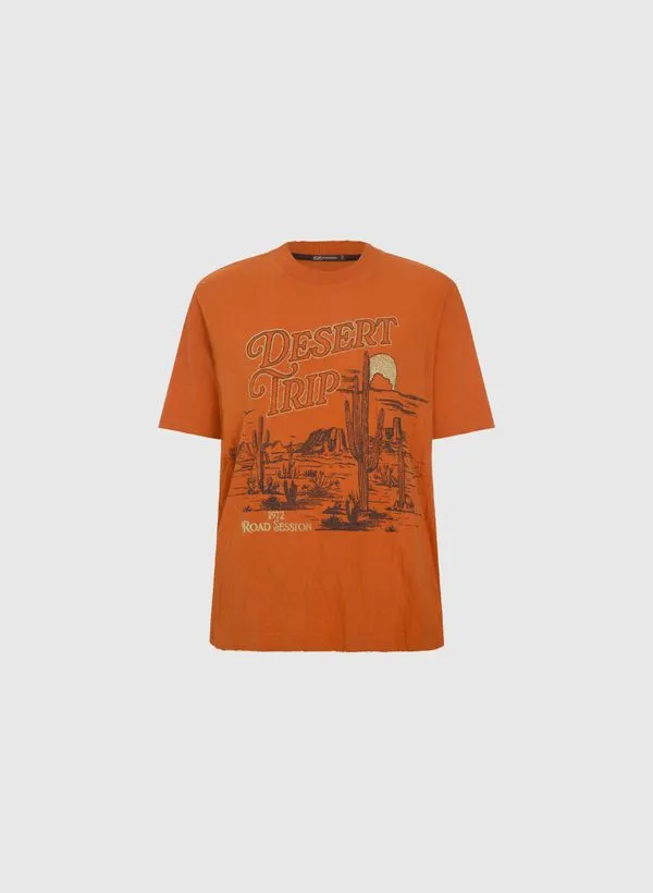 Camiseta Desert Trip Orange Bo.Bô Feminina M