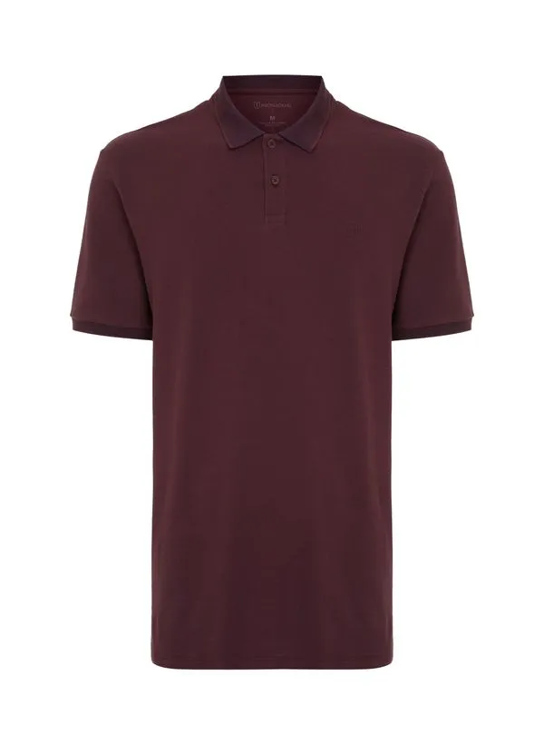 Polo Slim Piquet Gola Surton Masculina Individual GG
