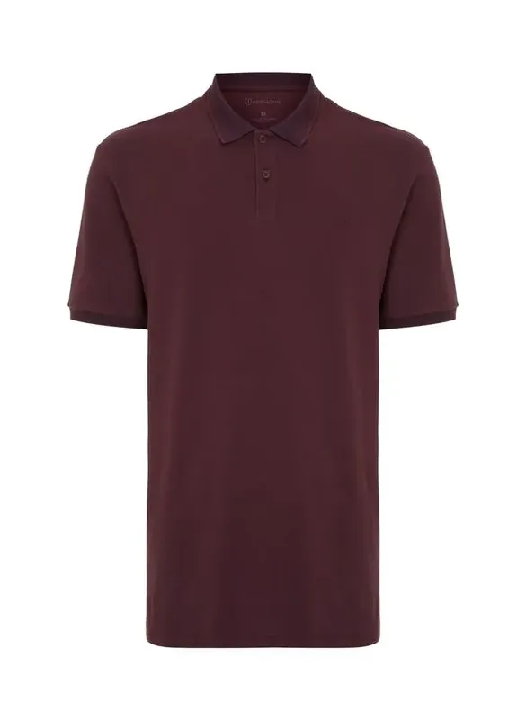 Polo Slim Piquet Gola Surton Masculina Individual GG