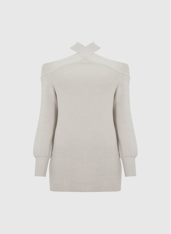 Blusa Pull Bianco Irise Tricot Bo.Bô Feminino GG