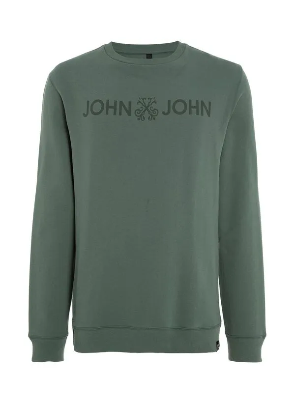 Casaco Moletom New Basic Verde John John Masculino M