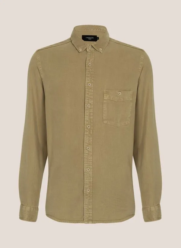 Camisa Slim Fit Liocel Dudalina Masculina 5