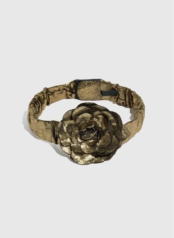 Cinto Flower Gold Bo.Bô Feminino M