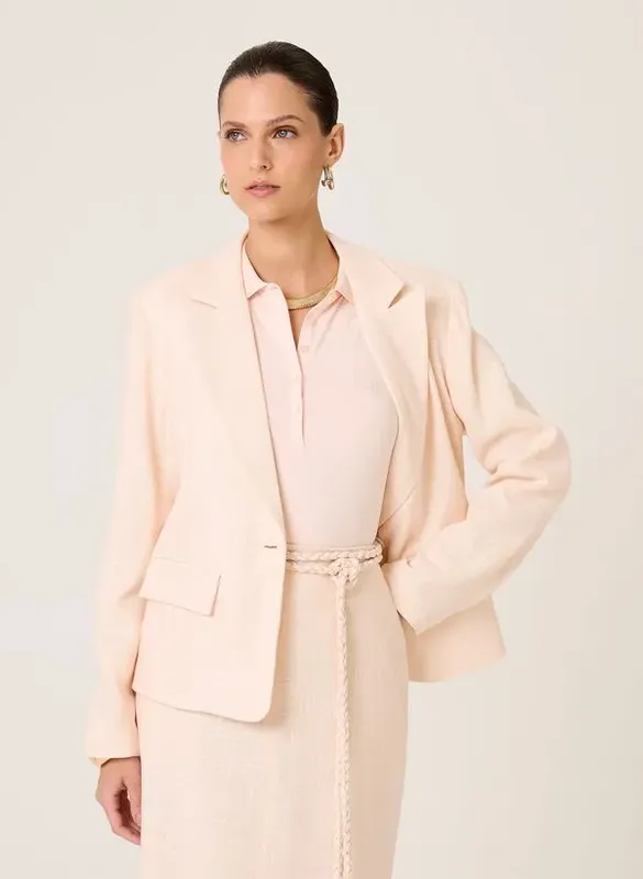 Blazer Slim Fit Mia Dudalina Feminina 42