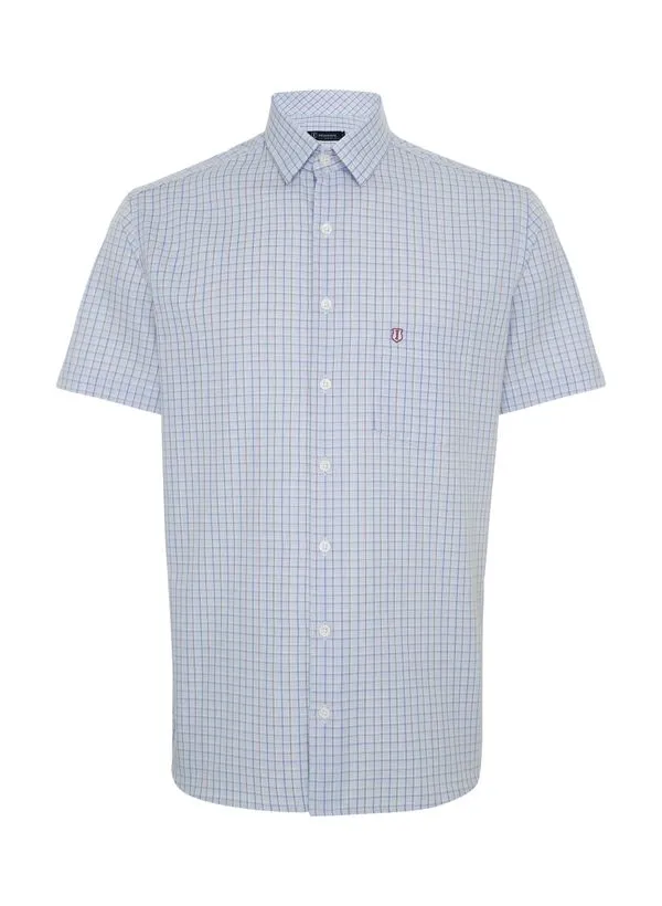Camisa Comfort Fit Mix Verde Masculina Individual 4