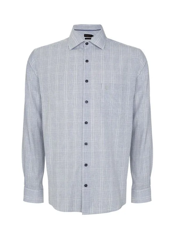 Camisa Comfort Xadrez Masculina Individual 3
