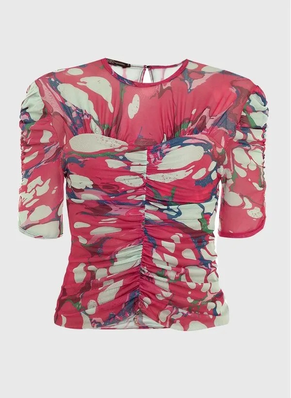 Blusa Palma Pink Bo.Bô Feminino M