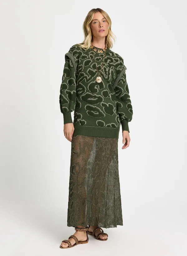 Vestido Le Lis Eduarda Tricot Feminino M