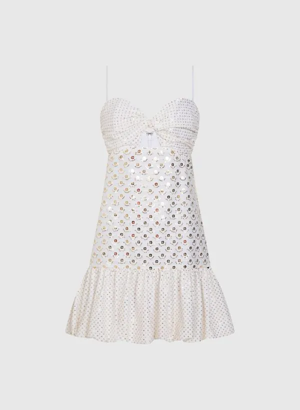 Vestido Lina Curto Bordado Bo.Bô Feminino 50