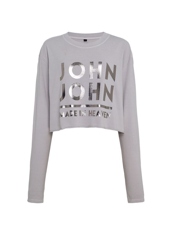Camiseta Manga Longa Line Off John John Feminina G