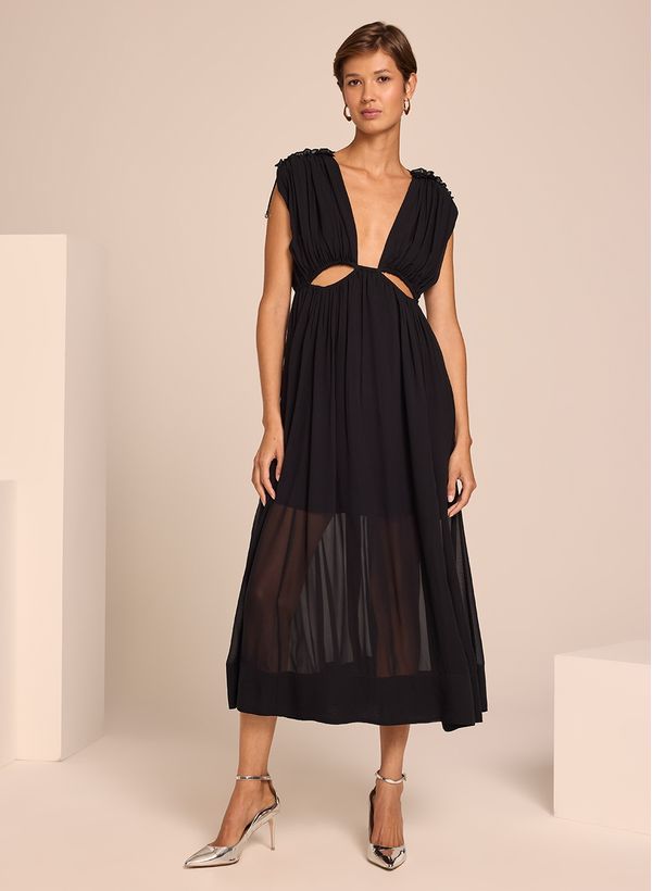 Vestido Le Lis Jo Midi Feminino 50