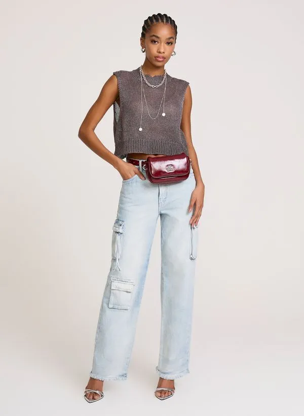 Calça Jeans New Wide Cleveland Light John John Feminina 48