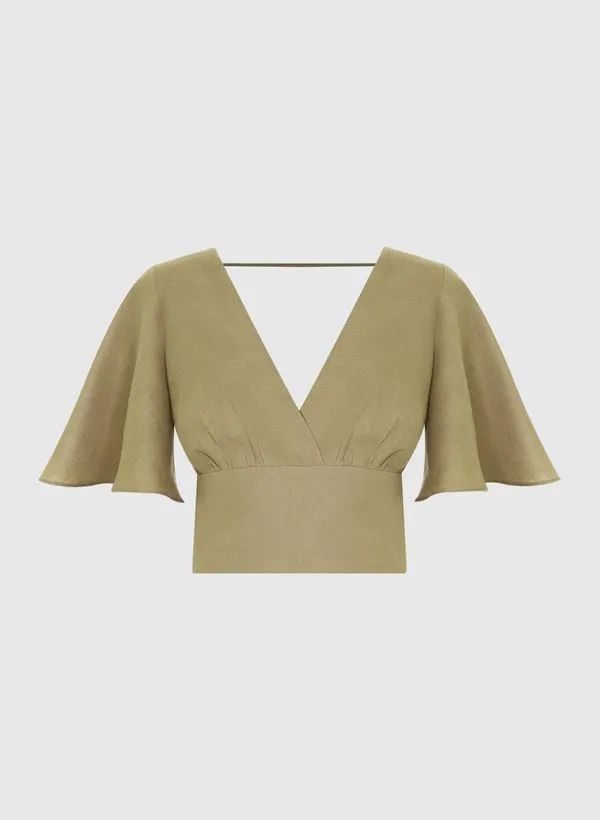Blusa Bali Pistache Bo.Bô Feminino 50