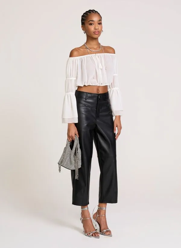 Calça Ampla Ale John John Feminina 36
