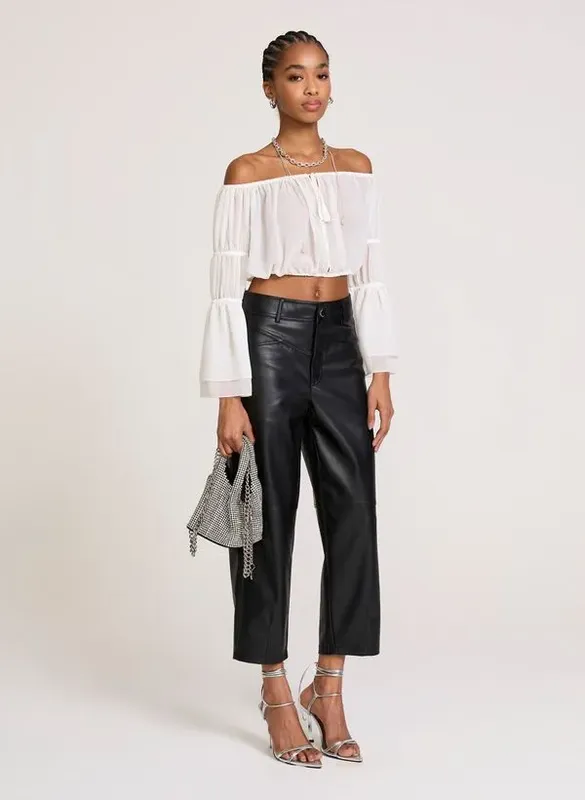 Calça Ampla Ale John John Feminina 36