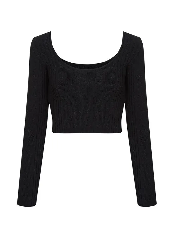 Blusa Cropped Callas Black John John Feminina GG