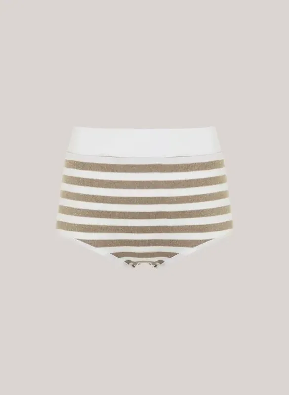 Hot Pant Gold Stripes John John Feminina M