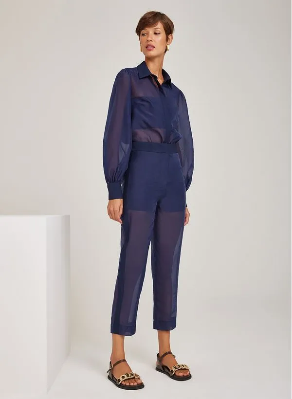 Calça Le Lis Detalhe Lateral Emily Feminina 50