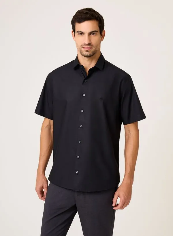 Camisa Comfort Fit Tricoline Dudalina Masculina 6