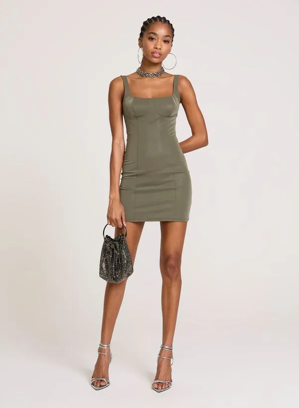 Vestido Justo Bete Green John John Feminino M