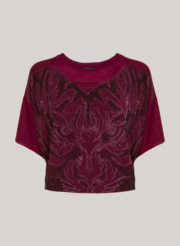 Camiseta Ampla Bright Tiger John John Feminina G