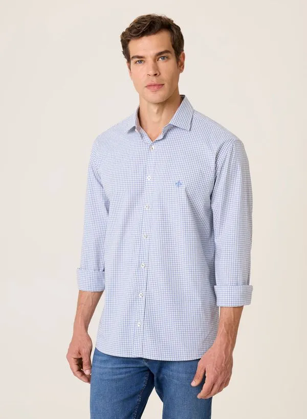 Camisa Comfort Fit Xadrez Dudalina Masculina 6