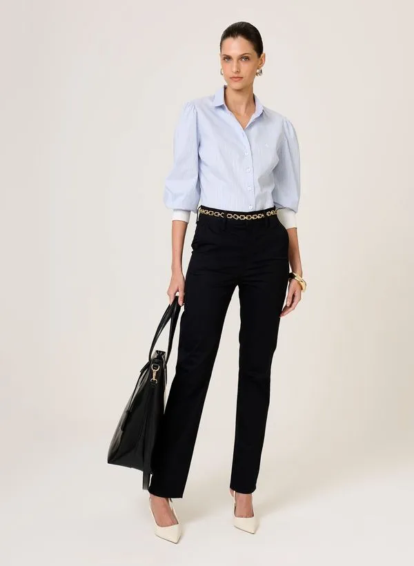Calça Sarja Slim Fit Poliana Dudalina Feminina 38