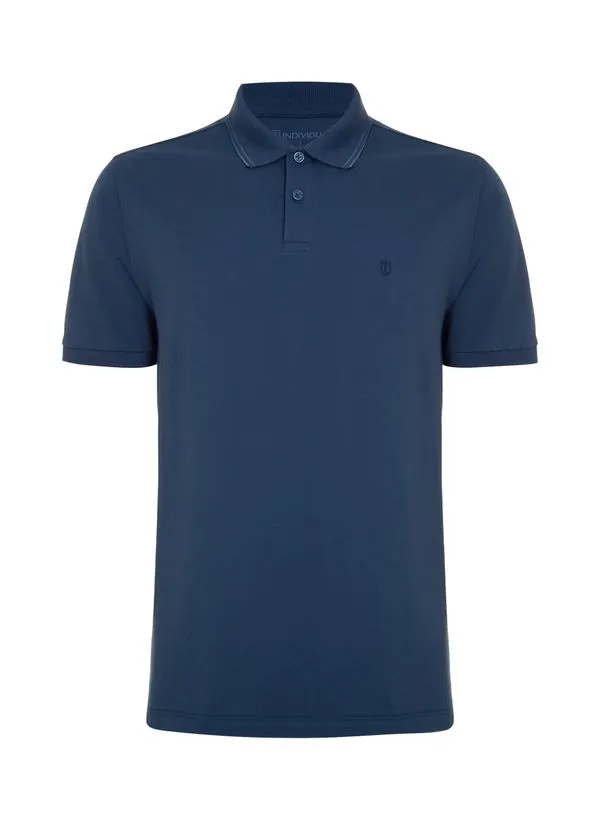 Polo Comfort Fit Básica Moda Masculina Individual M