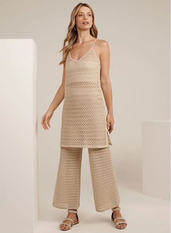 Calça Le Lis Greta Tricot Feminina P